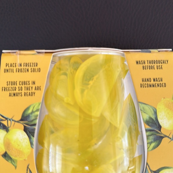 Evriholders Lemon Chillers 24 Piece Reusable Bonus: 16.5 OZ UNBREAKABLE Glass - Picture 3 of 4